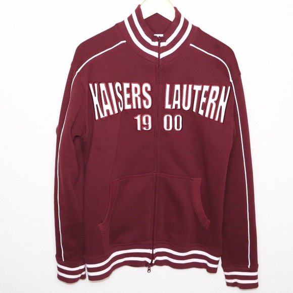 Unbranded Other - Varsity Jacket Mens Size Large Red Kaiserslautern Football Soccer Club Germany